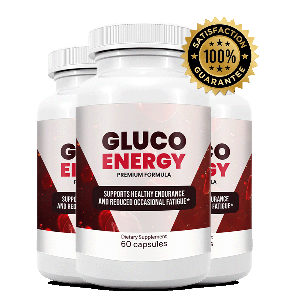 Gluco Energy Advanced Blood Sugar Support Supplement Bottle